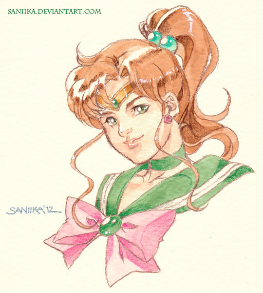 Sailor Jupiter Vignette by saniika