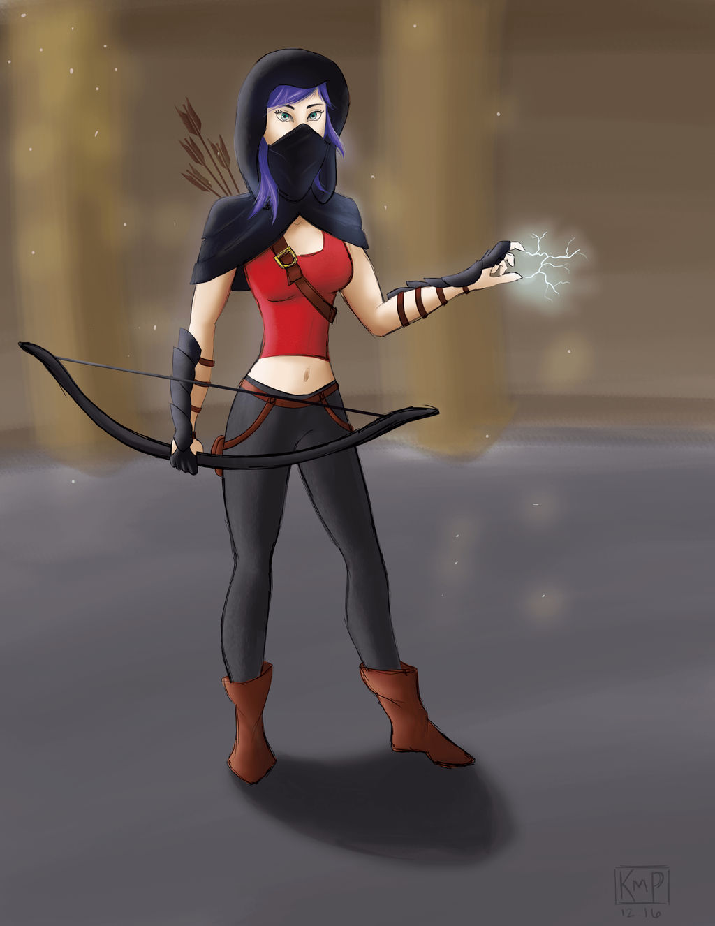 Fantasy female archer What Fantasy female archer