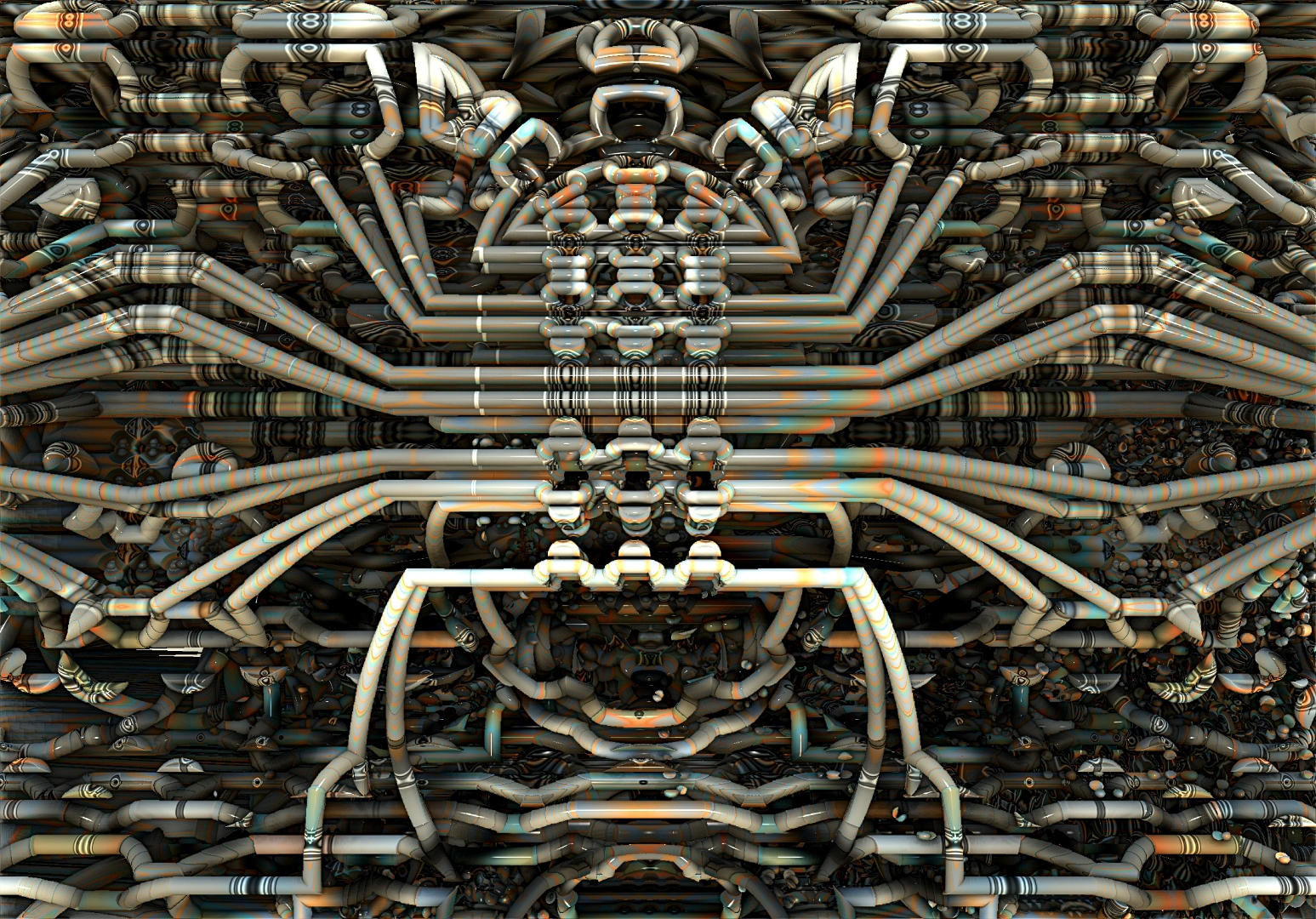 Color Coded Conduit by DDDPhoto