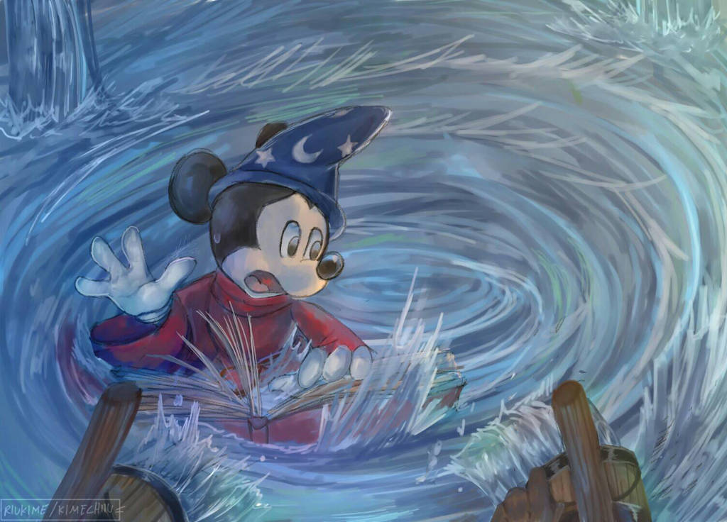 Fantasia: The Sorcerer's Apprentice by riukime on DeviantArt