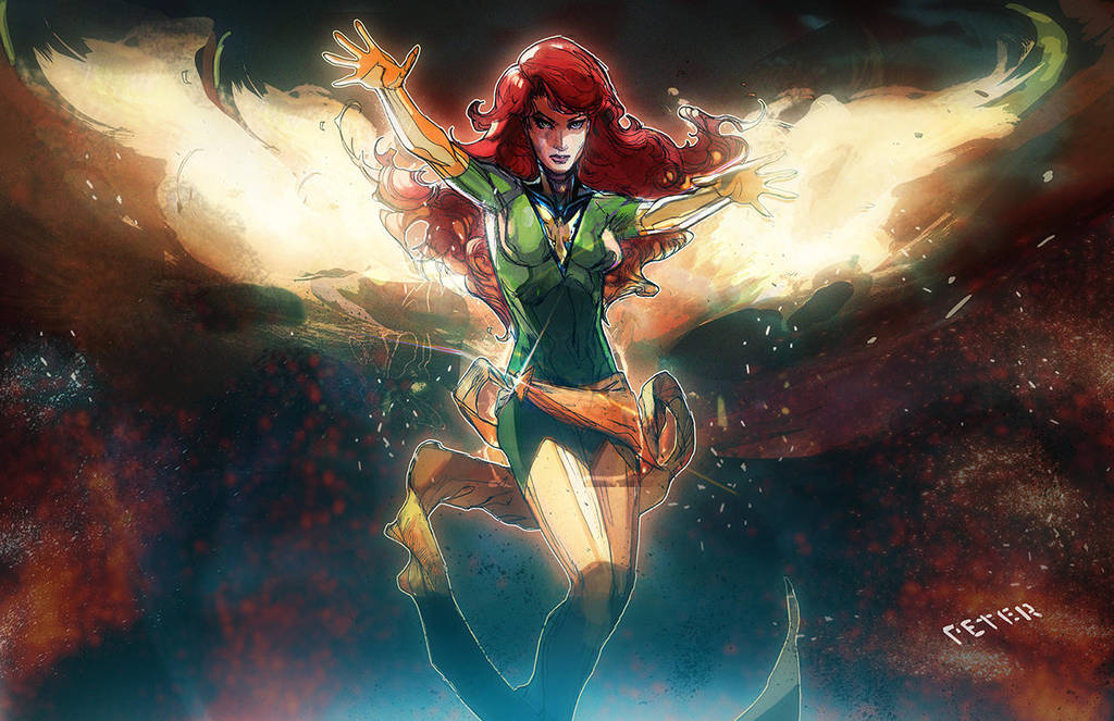 jean grey by Peter-v-Nguyen