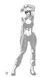 Ravyn Line Art by Sean-Loco-ODonnell 2018 by Sean-Loco-ODonnell
