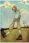 Tintin by onegreyelephant