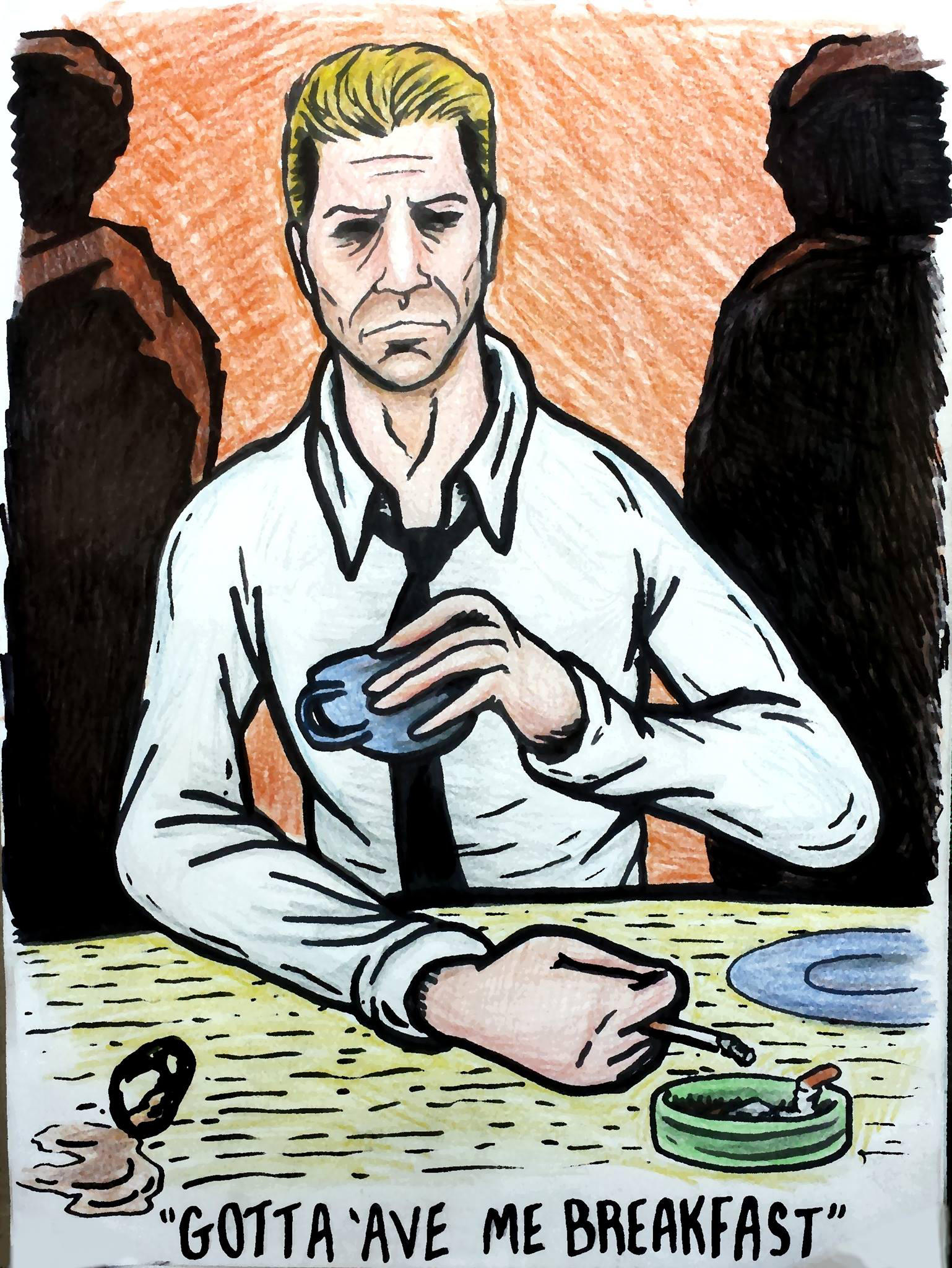 I drew our favorite guy. Thought y’all might want to see : r/Hellblazer