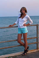 Inhaling the sunset by MyBlackPrince