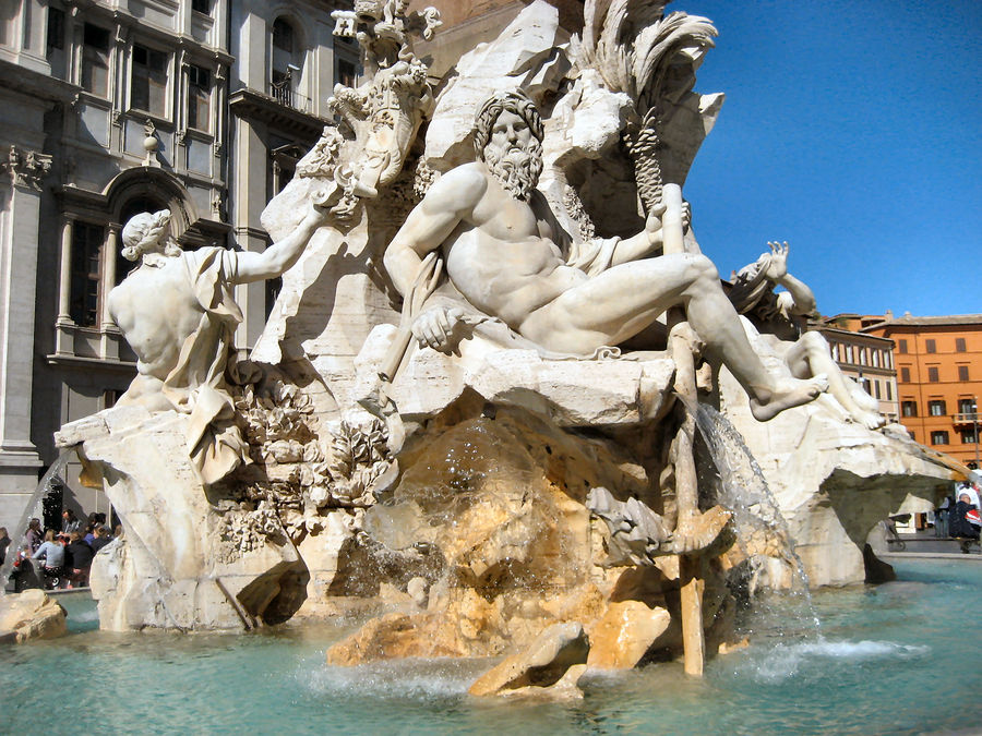Bernini Fountain in Rome 2a by JJPoatree on DeviantArt