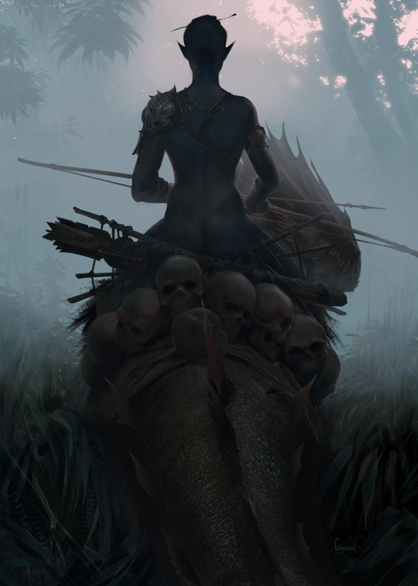 Huntress by ghostbow