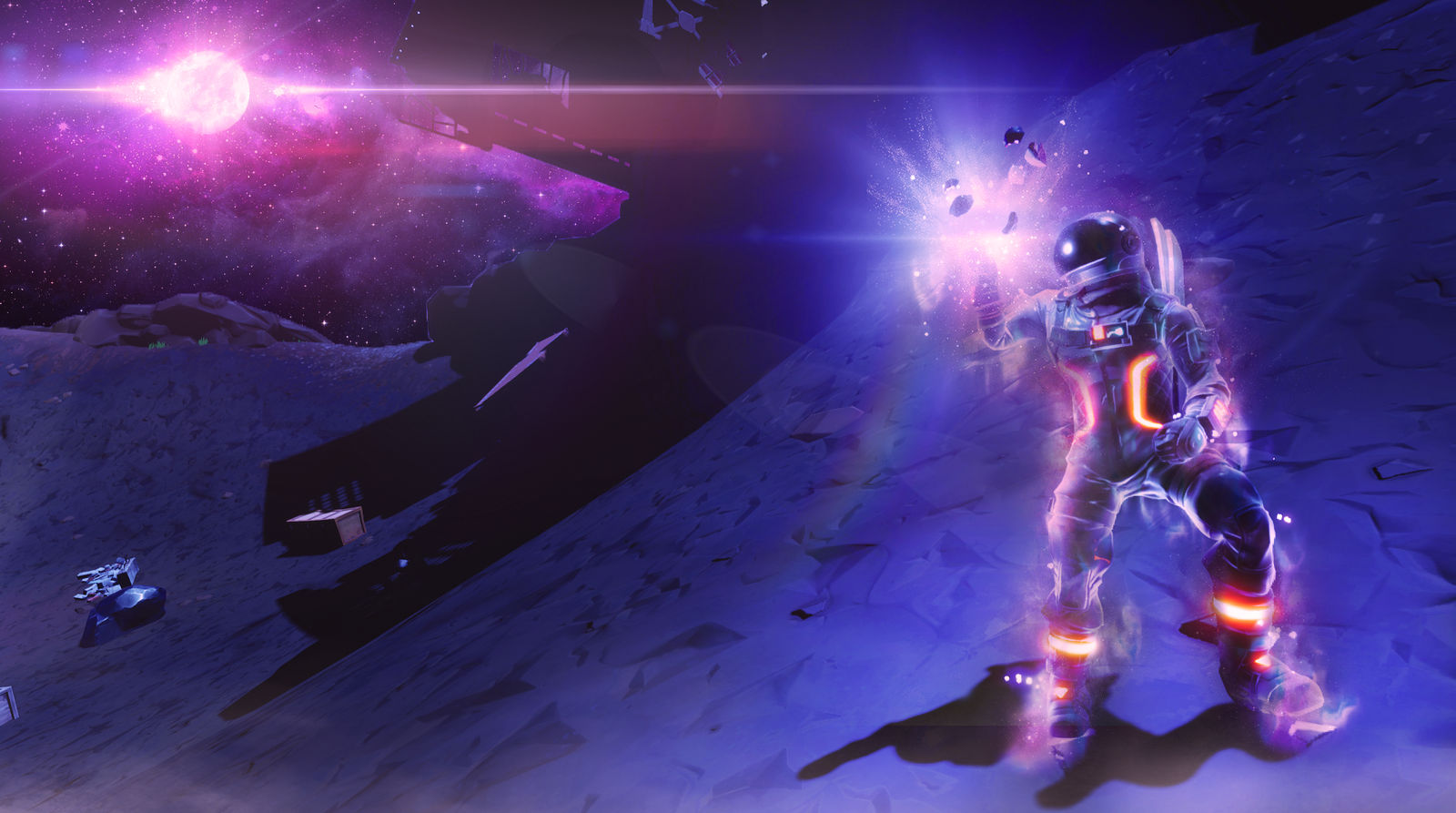 Fortnite Beyond Galaxy (Fortnite Wallpaper) by LogemannDesign on