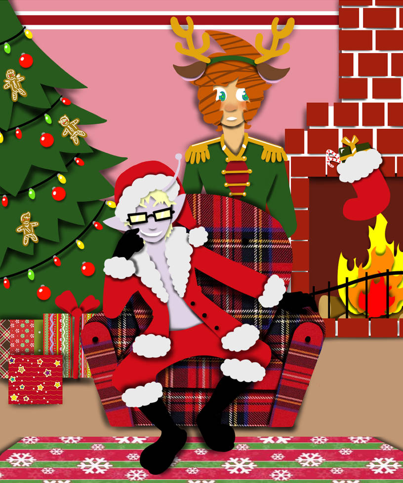 Come sit on Santa's Lap by DarkChibiShadow