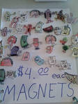 Magnets 4 sale by GreenUnicornArt