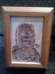 Winning Wookie framed by GreenUnicornArt