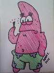 Patrick with a splinter by GreenUnicornArt