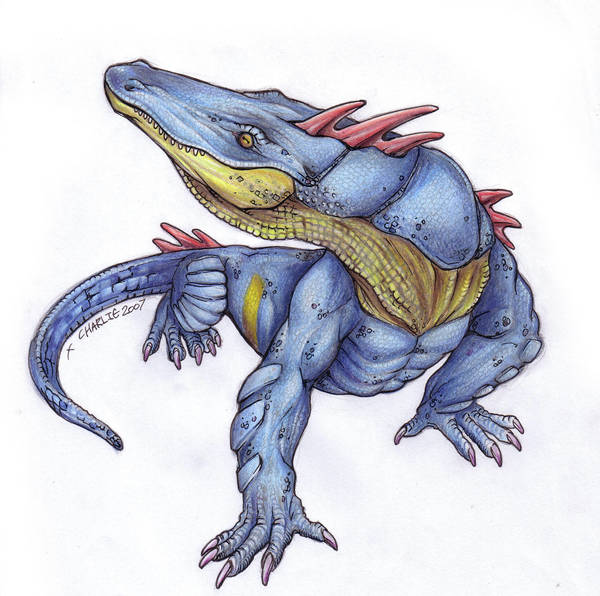 Feraligatr.. by guardianofire