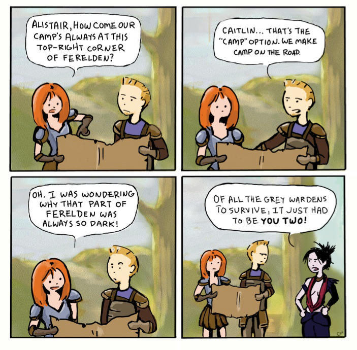 Dragon Age: The Camp Option by skullbank