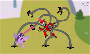 Heroic Scene Of Twilight Vs Terrorcorn by Zacharygoblin55