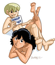Pin-Up Week: Leslie and Robin by itswalky