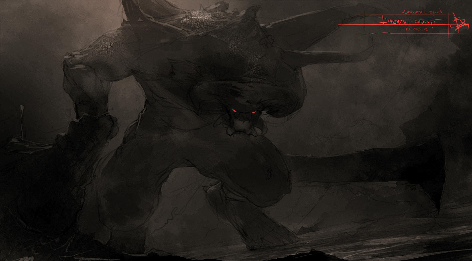 Daemon By Sergey Lesiuk On DeviantArt