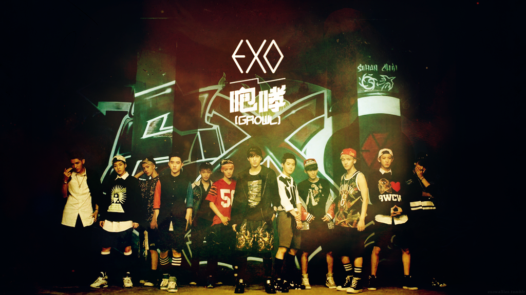 Exo Growl Teaser Video Hd Wallpaper Kr By Yoojinkim On Deviantart