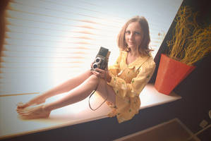 Her and Her Camera by thetransparentman