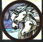 horses frame by indeestudios