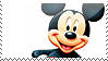 Mickey Mouse stamp by SparrowWings