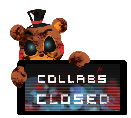 Toy Freddy Collabs Closed Stamp by BlueBismuth