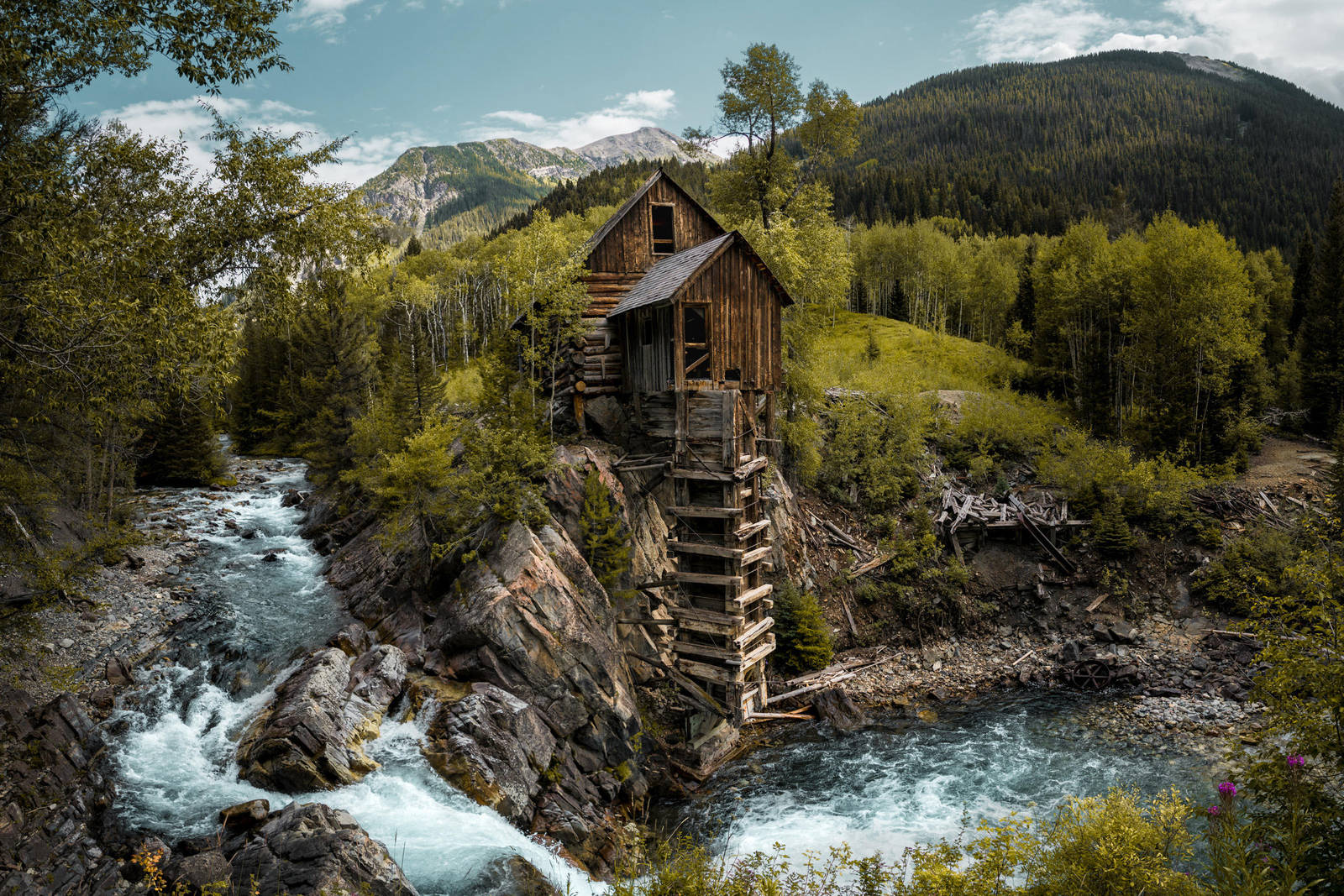 Crystal Mill, Colorado by ipholio