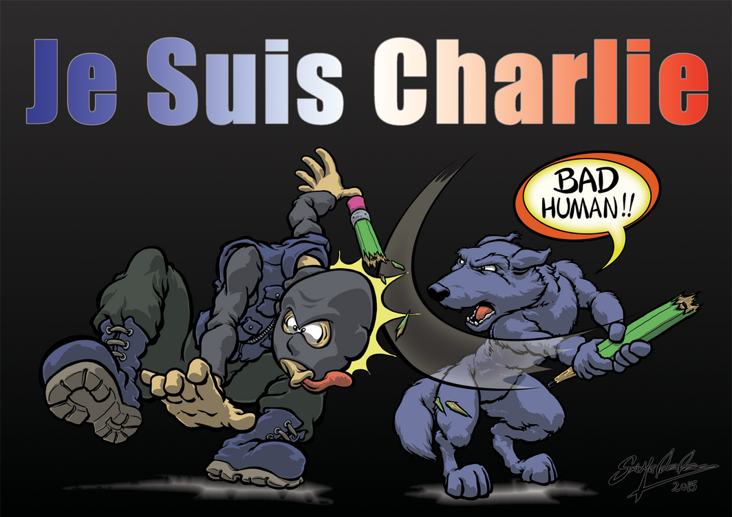 Je Suis Charlie - Grendal's Retort by GrendalUnleashed Je Suis Charlie - Grendal's Retort by GrendalUnleashed