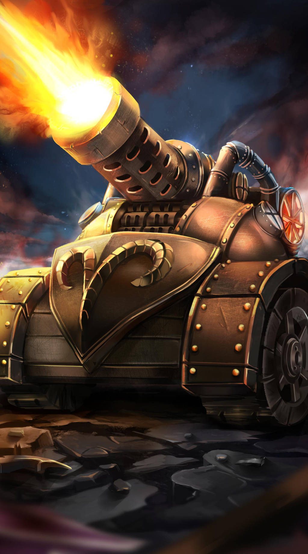 Mortar Tank from Petagon by OrionArtsStudio