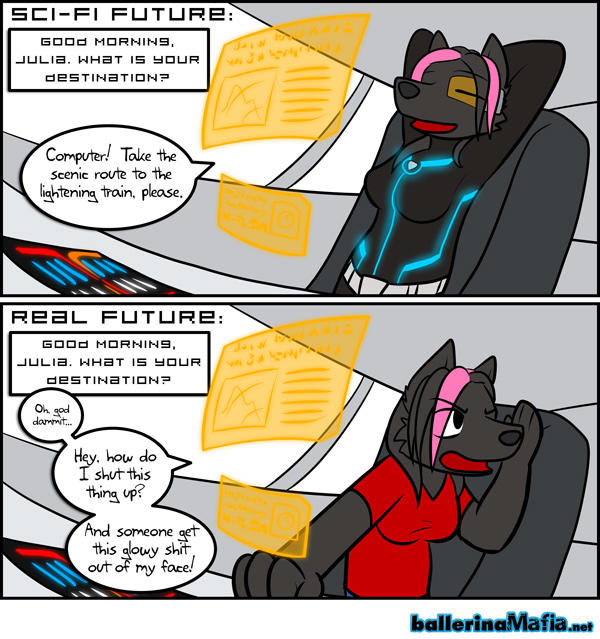 Ballerina Mafia: Sci-Fi vs Reality by SonOfNothing