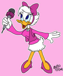 Daisy Duck by TuxedoMoroboshi