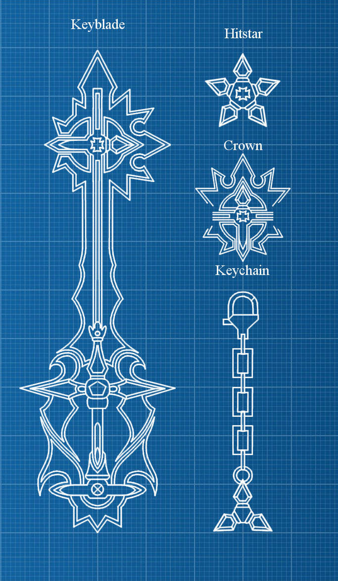keyblade blueprint digital legend by weapondesignerdawe on blueprint legend