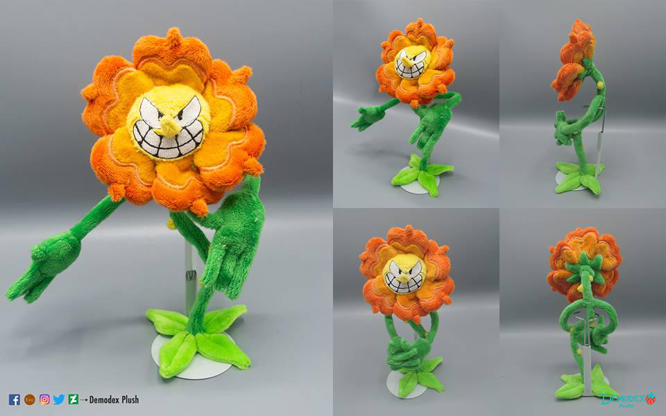 Cagney Carnation plush by DemodexPlush
