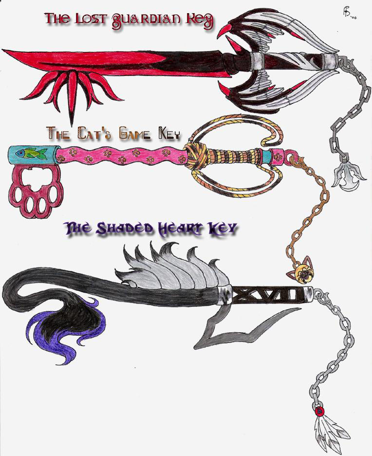 Custom Keyblades by TwilitGuardian on DeviantArt