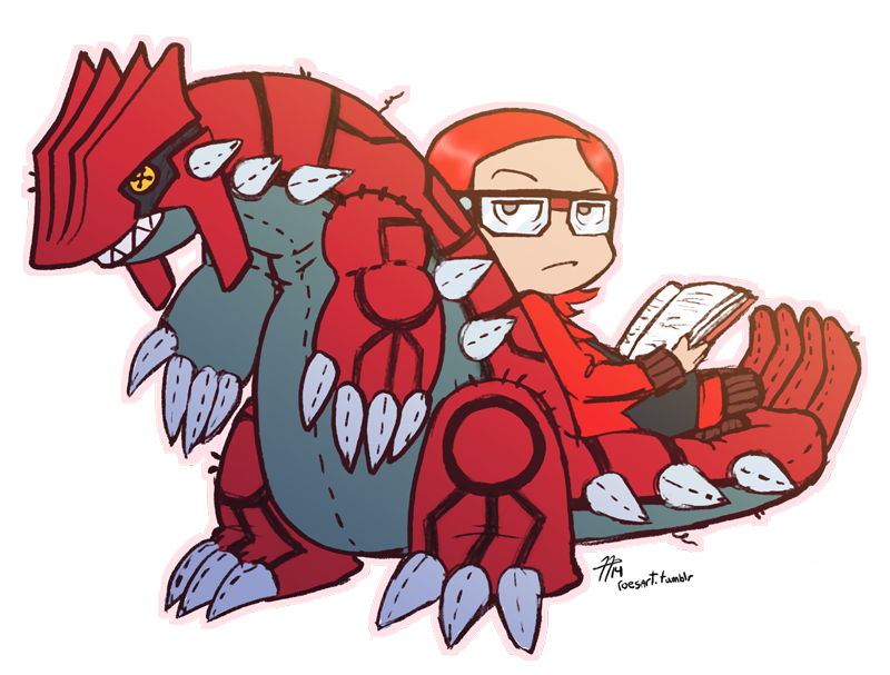 Groudon Seat by roseannepage