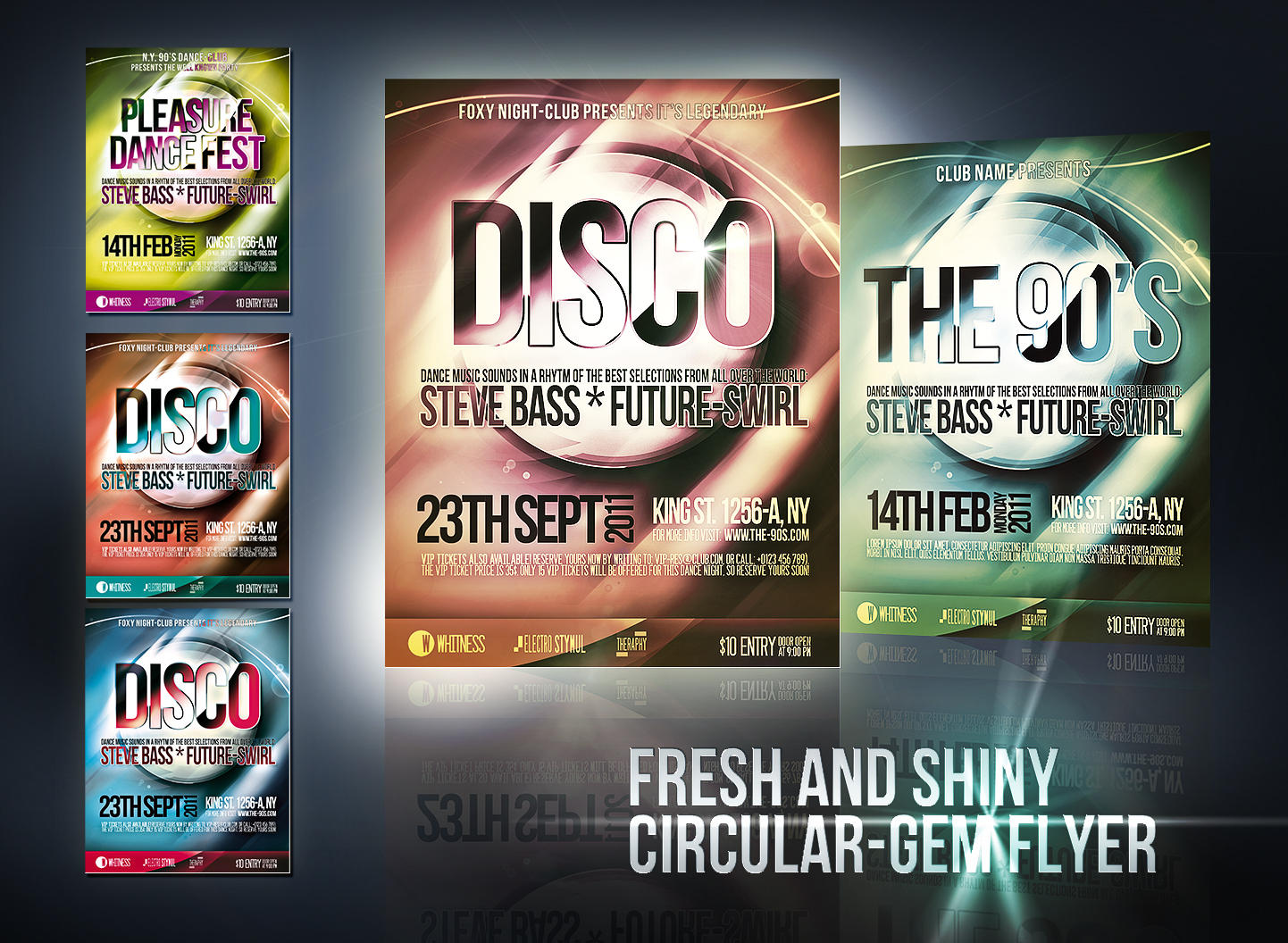 Shiny Circular-Gem Flyer by csuz