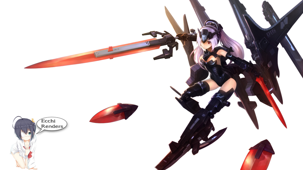 Anime Mecha Girl With A Sword By Iamecchi On Deviantart