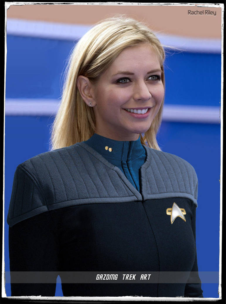 Lieutenant Rachel Riley Celebrity Star Trek by gazomg on DeviantArt