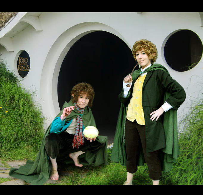 LotR Cosplay Merry Pippin 2 by Murdoc-lein