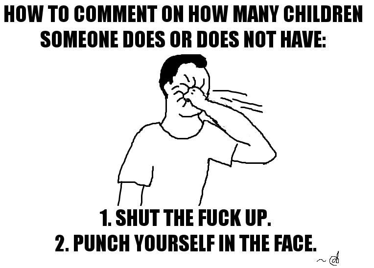 How to Comment on How Many Children... by dolst