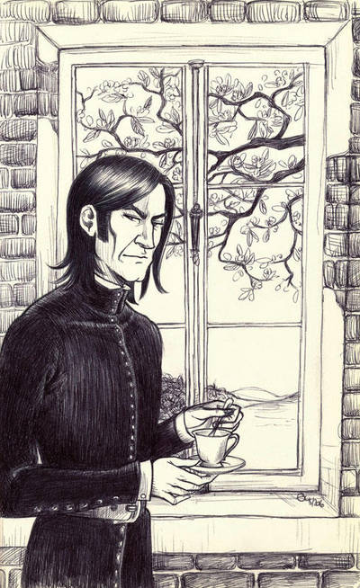 Tea and Blossoms by Sigune