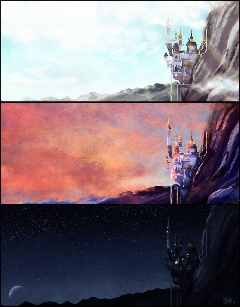 canterlot palace by CosmicUnicorn