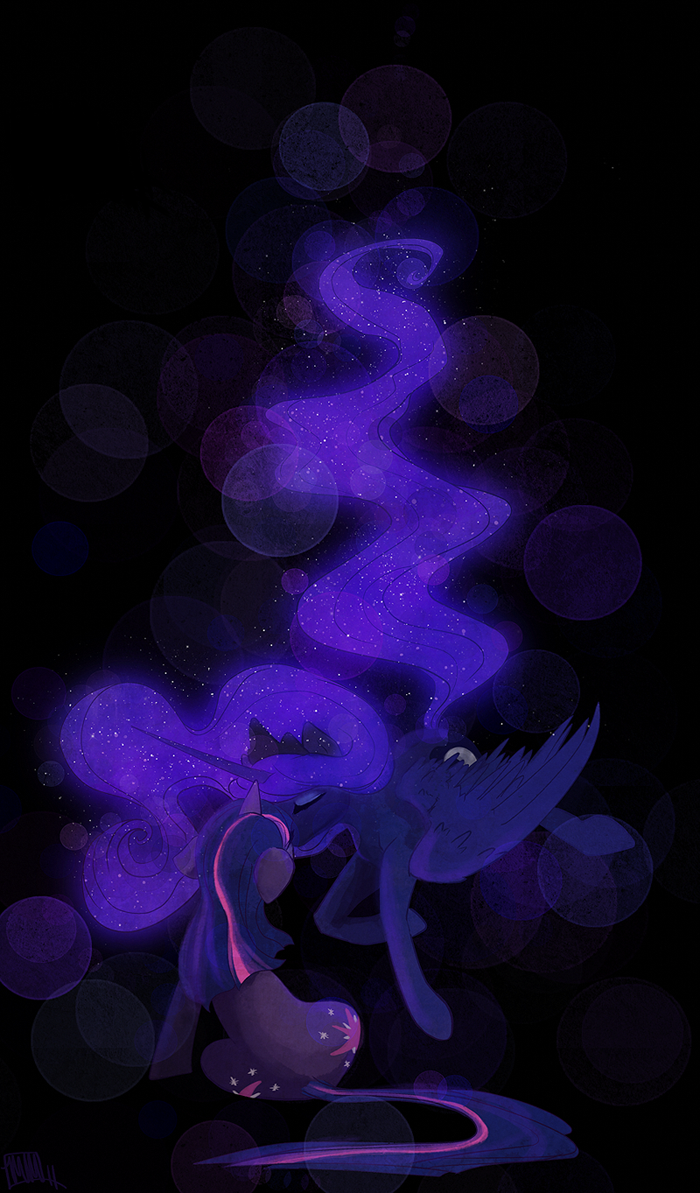 evening affection by CosmicUnicorn