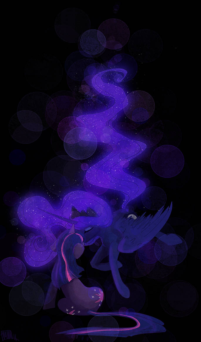 evening affection by CosmicUnicorn