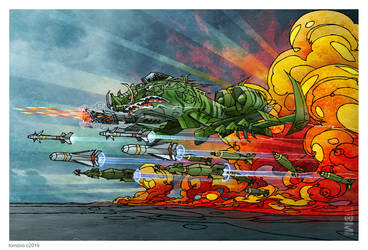 A-10 Warthog Madness by tomzoo