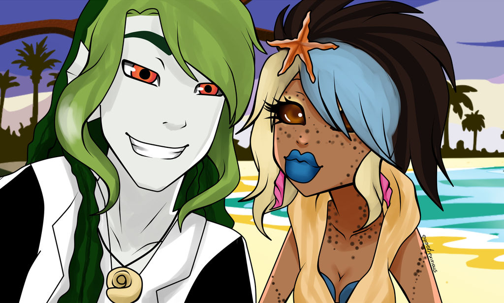 C: Beach Day by egoetrexmeus