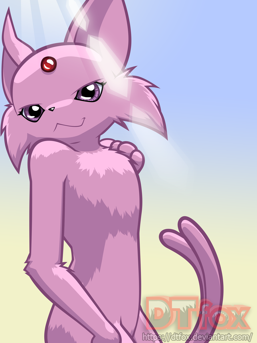 Espeon - Morning Sun by DTfox