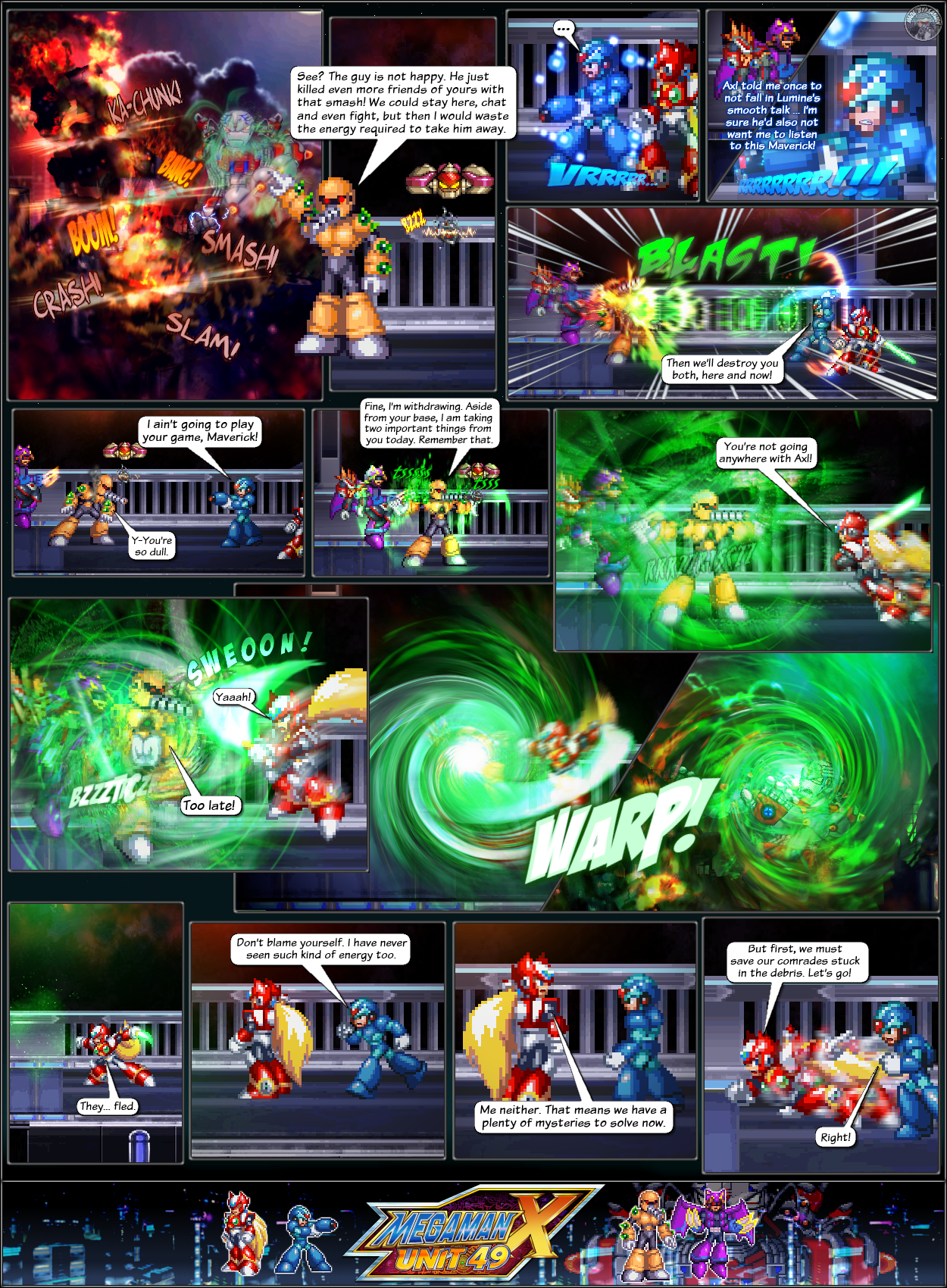 MMX:U49 - Prologue: Doomsday (Page 7) by IrregularSaturn