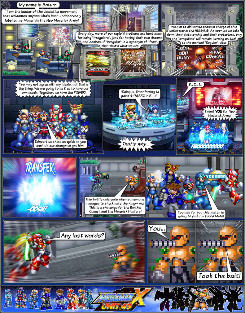 MMX:U49 - S1Ch4: Parade (Page 2) by IrregularSaturn