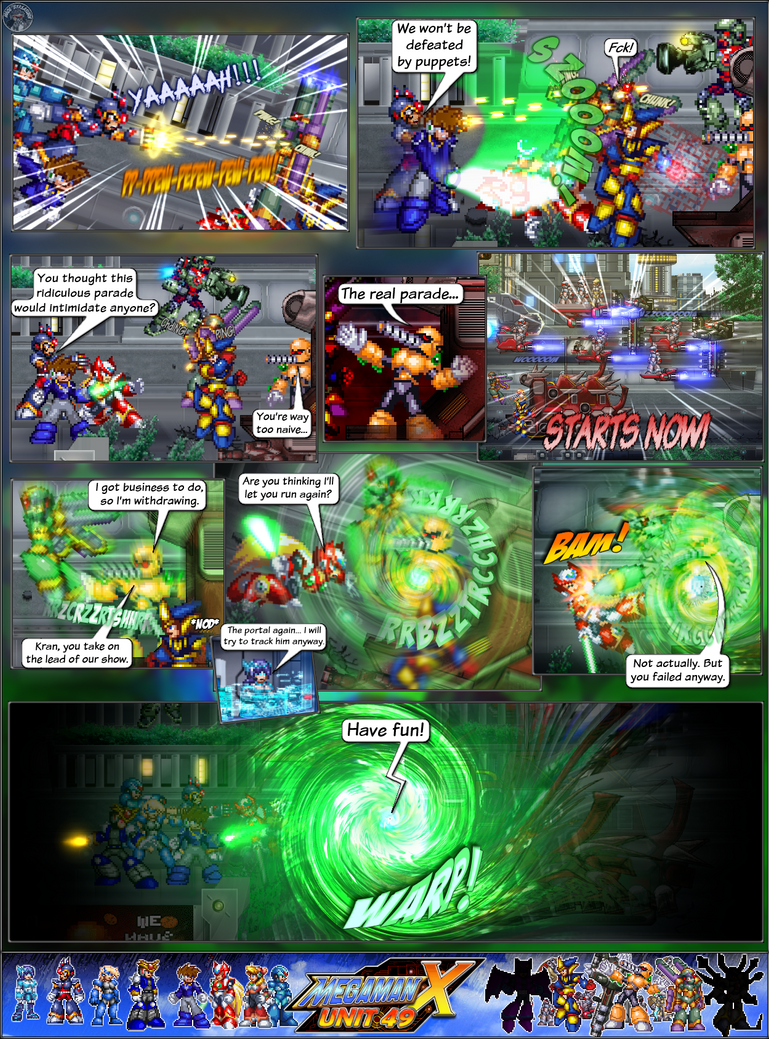 MMX:U49 - S1Ch4: Parade (Page 4) by IrregularSaturn